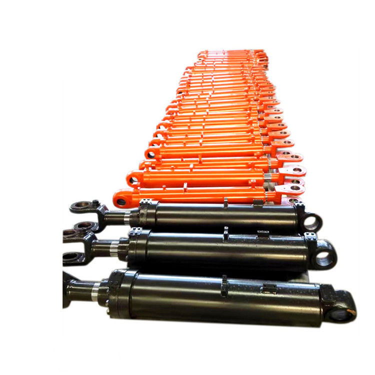 Cylindre simple de presse hydraulique d'action pour l'excavatrice de machine de presse