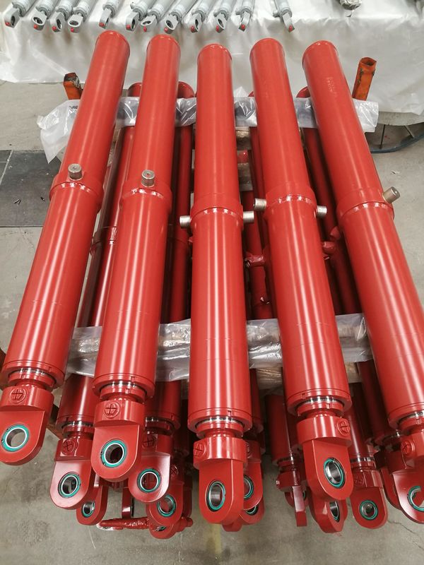 Cylindre hydraulique sur commande d'équipement de déchets solides 18 - 200mm Rod
