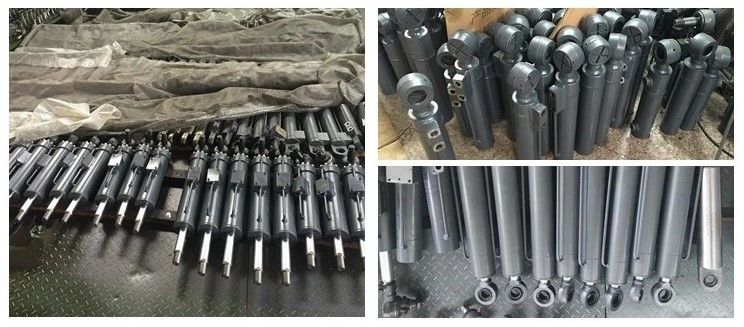 Cylindre hydraulique de bras d'ascenseur de Hydraulic Bucket Cylinder d'excavatrice